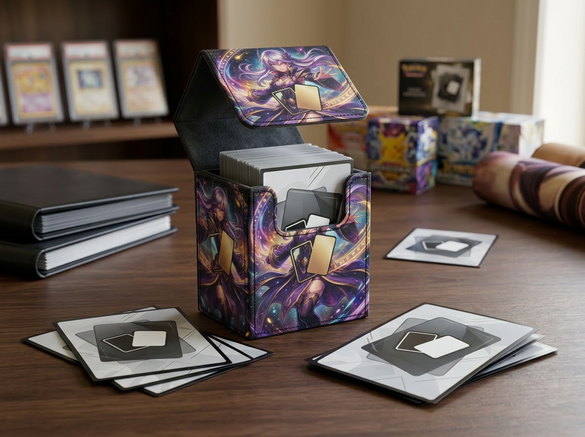 Alabama Card Co custom TCG production workspace
