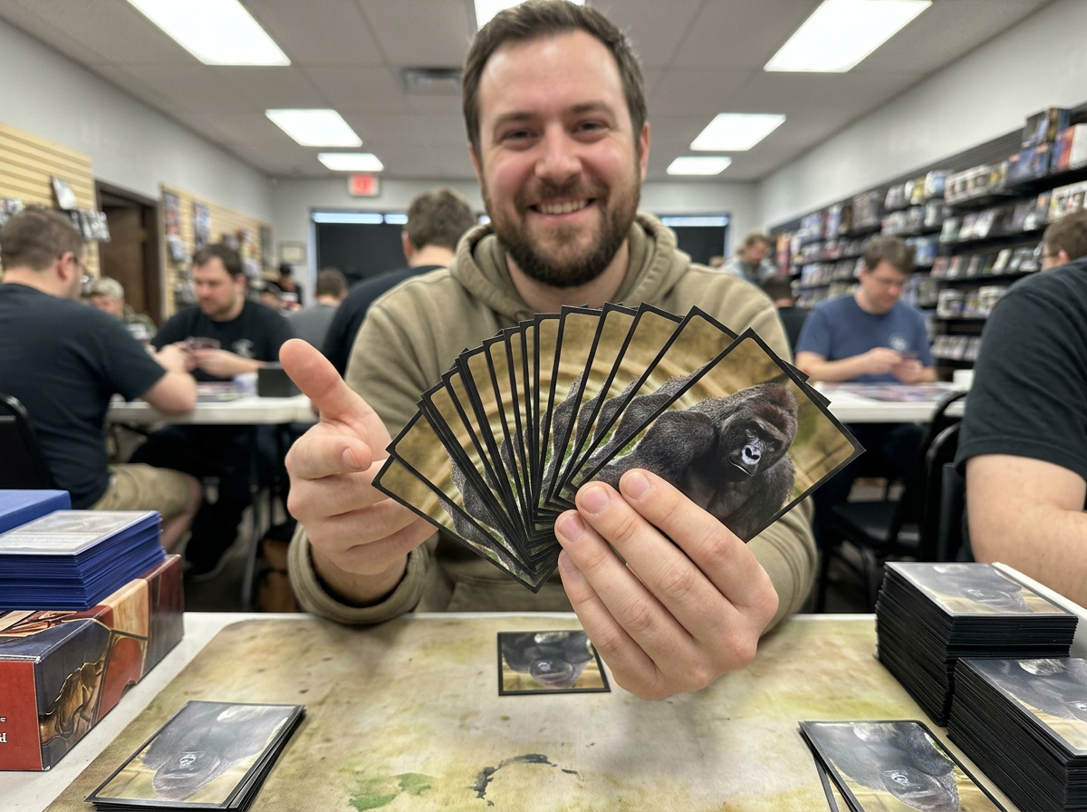 Alabama Card Co custom TCG playmats, sleeves, deck boxes and slab cards