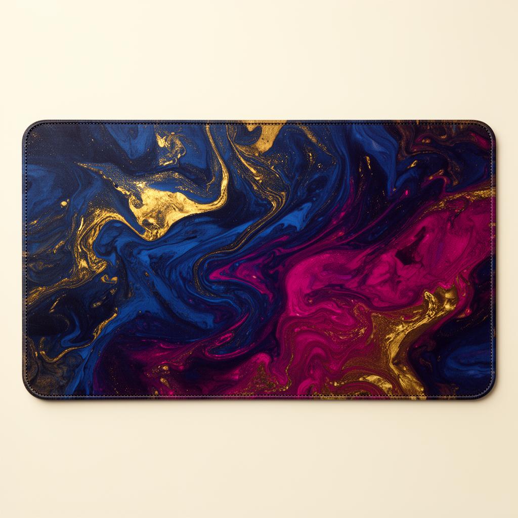Abstract custom playmat