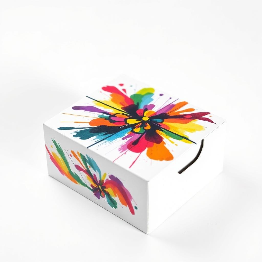 Abstract custom deck box